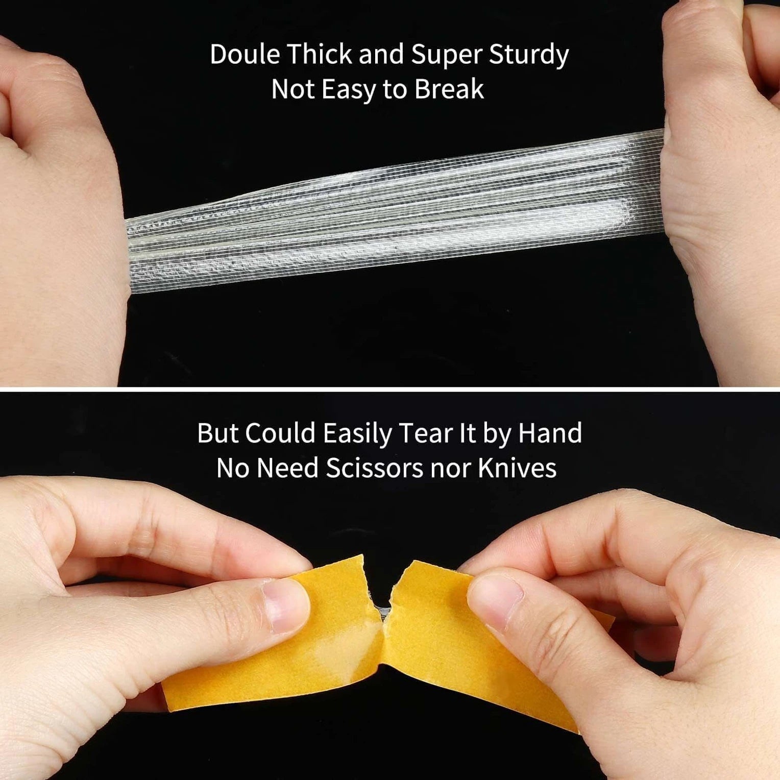 Heavy-Duty Double-Sided Cloth Tape
