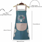 Waterproof Kitchen Apron - Adjustable Strips