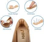 Anti-Slip Heel Cushion Pads for Shoes | 4 Pairs